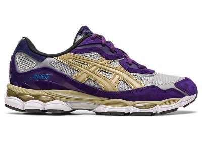 Asics Awake Ny X Gel-nyc Spor Ayakkabı Kadın Gümüş Mor | TR2176-529