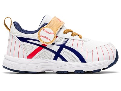 Asics Contend 6 Koşu Ayakkabısı Çocuk Beyaz Lacivert | TR5821-764
