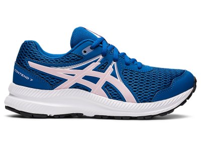 Asics Contend 7 Koşu Ayakkabısı Çocuk Mavi Pembe | TR0936-878