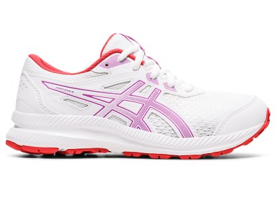 Asics Contend 8 Sports Ayakkabı Çocuk Beyaz Mor | TR8364-113