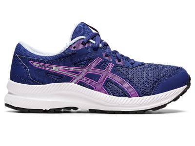 Asics Contend 8 Sports Ayakkabı Çocuk Mavi Mor | TR1733-794
