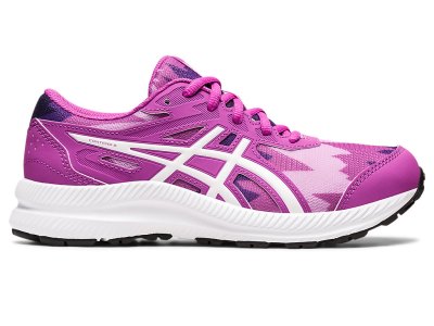 Asics Contend 8 Sports Ayakkabı Çocuk Mor Beyaz | TR2892-906