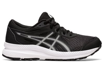 Asics Contend 8 Sports Ayakkabı Çocuk Siyah Beyaz | TR1139-531