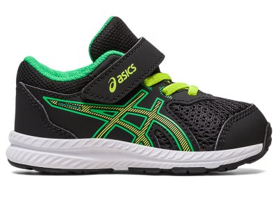 Asics Contend 8 Sports Ayakkabı Çocuk Siyah Açık Yeşil | TR6855-696