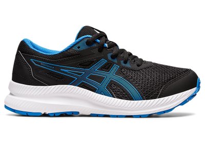 Asics Contend 8 Sports Ayakkabı Çocuk Siyah Mavi | TR7668-954