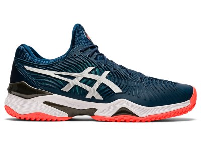 Asics Court FF 2 OC Tenis Ayakkabısı Erkek Mavi Beyaz | TR6699-754