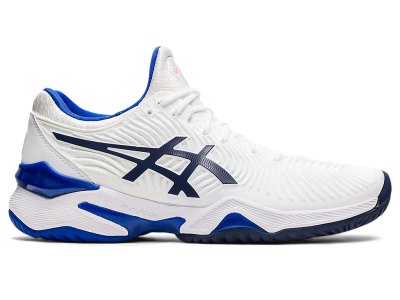 Asics Court FF 2 Tenis Ayakkabısı Kadın Beyaz Mavi | TR3029-171