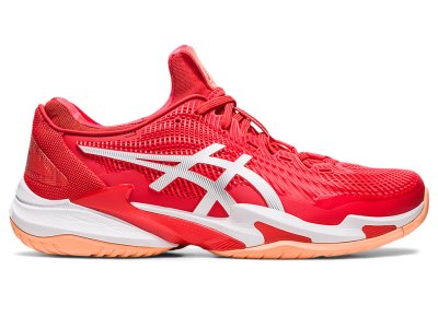 Asics Court FF 3 Novak Tenis Ayakkabısı Erkek Kırmızı Beyaz | TR5989-278