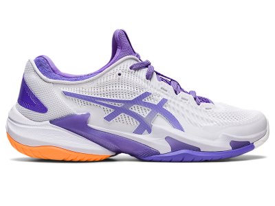 Asics Court FF 3 Tenis Ayakkabısı Kadın Beyaz Mor | TR9285-216