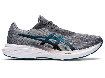 Asics Dynablast 2 Koşu Ayakkabısı Erkek Gri Koyu Turkuaz | TR7907-260