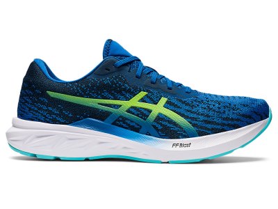 Asics Dynablast 2 Koşu Ayakkabısı Erkek Mavi Yeşil | TR9821-469