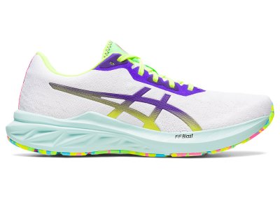 Asics Dynablast 2 Koşu Ayakkabısı Kadın Beyaz Kraliyet Mavisi | TR5825-988
