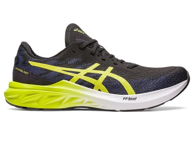 Asics Dynablast 3 Koşu Ayakkabısı Erkek Siyah Açık Yeşil | TR0267-565