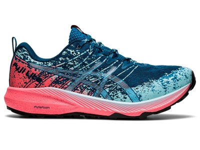 Asics Fuji Lite 2 Patika Koşu Ayakkabısı Kadın Koyu Turkuaz Gümüş | TR2230-238