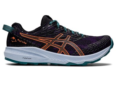 Asics Fuji Lite 3 Patika Koşu Ayakkabısı Kadın Koyu Mor Turuncu | TR4825-866