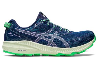 Asics Fuji Lite 3 Patika Koşu Ayakkabısı Kadın Turkuaz Mor | TR5493-630