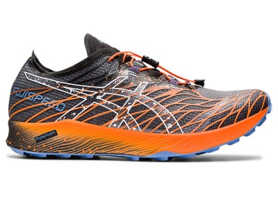 Asics Fujispeed Patika Koşu Ayakkabısı Erkek Siyah Beyaz | TR0512-992