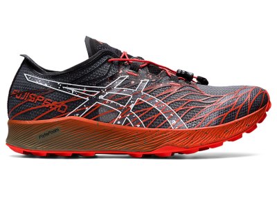 Asics Fujispeed Patika Koşu Ayakkabısı Erkek Siyah Pembe | TR3063-035