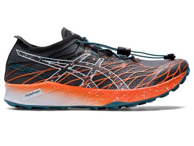 Asics Fujispeed Patika Koşu Ayakkabısı Kadın Siyah Turuncu | TR1373-919