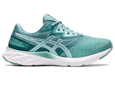 Asics Fuzeblast Koşu Ayakkabısı Kadın Yeşil Beyaz | TR8054-229