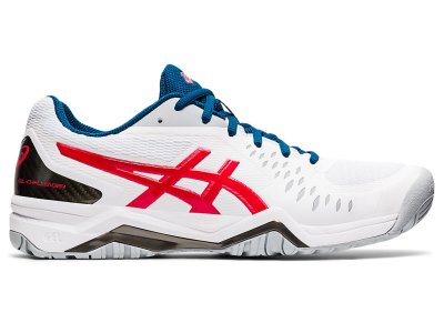 Asics Gel-challenger 12 Tenis Ayakkabısı Erkek Beyaz Kırmızı | TR7319-095