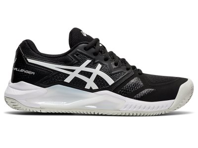 Asics Gel-challenger 13 Clay Tenis Ayakkabısı Kadın Siyah Beyaz | TR2631-873