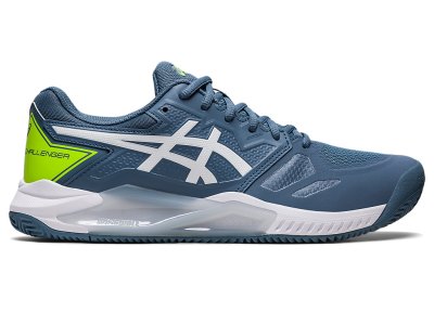 Asics Gel-challenger 13 Clay Tenis Ayakkabısı Erkek Gri Mavi Beyaz | TR9687-811