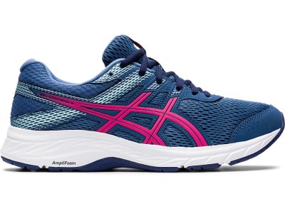 Asics Gel-contend 6 Koşu Ayakkabısı Kadın Koyu Gri Pembe | TR4992-255