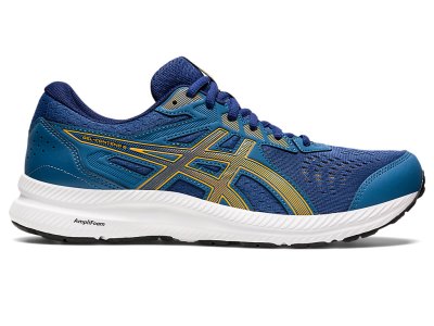 Asics Gel-contend 8 Koşu Ayakkabısı Erkek Mavi Sarı | TR5780-492