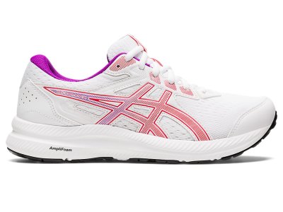 Asics Gel-contend 8 Koşu Ayakkabısı Kadın Beyaz Kırmızı | TR3036-190