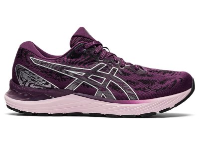 Asics Gel-cumulus 23 Koşu Ayakkabısı Kadın Koyu Mor Gümüş | TR0118-765