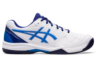 Asics Gel-dedicate 7 Clay Tenis Ayakkabısı Erkek Beyaz Mavi | TR8332-711