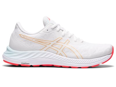 Asics Gel-eXCite 8 Koşu Ayakkabısı Kadın Beyaz Sarı | TR5436-870