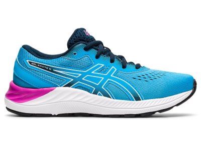Asics Gel-eXCite 8 Sports Ayakkabı Çocuk Açık Turkuaz Beyaz | TR7639-227