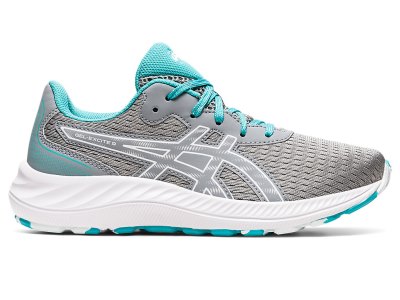 Asics Gel-eXCite 9 Sports Ayakkabı Çocuk Gri Beyaz | TR1381-226