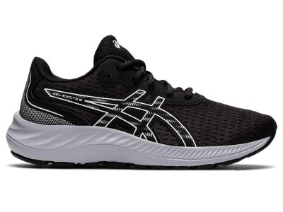 Asics Gel-eXCite 9 Sports Ayakkabı Çocuk Siyah Beyaz | TR1997-417