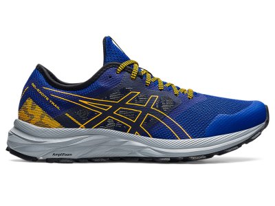 Asics Gel-eXCite Yürüyüş Koşu Ayakkabısı Erkek Mavi Turuncu Çiçekli | TR0755-865
