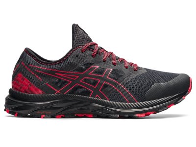 Asics Gel-eXCite Yürüyüş Koşu Ayakkabısı Erkek Koyu Gri Kırmızı | TR2615-331