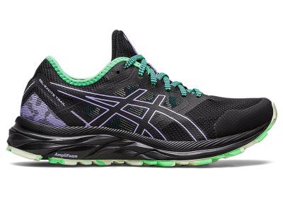 Asics Gel-eXCite Yürüyüş Koşu Ayakkabısı Kadın Siyah Mor | TR4330-624