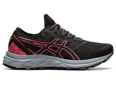 Asics Gel-eXCite Yürüyüş Koşu Ayakkabısı Kadın Siyah Mercan | TR8312-484