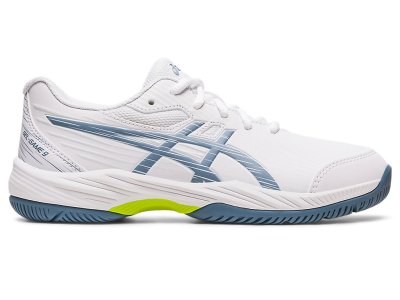 Asics Gel-game 9 Tenis Ayakkabısı Çocuk Beyaz Gri Mavi | TR4999-819