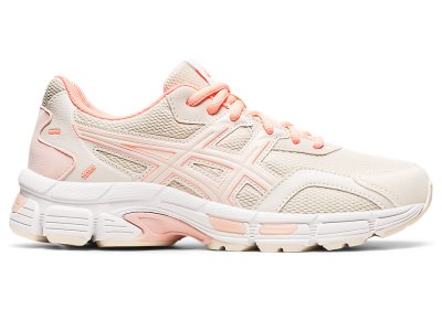 Asics Gel-jOG Mc Spor Ayakkabı Kadın Bej Rengi Turuncu Mercan | TR5824-739