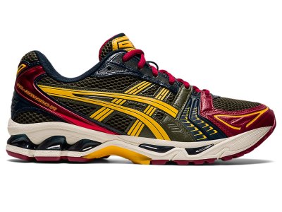 Asics Gel-kayano 14 Spor Ayakkabı Erkek Zeytin Yeşili Turuncu | TR8746-279