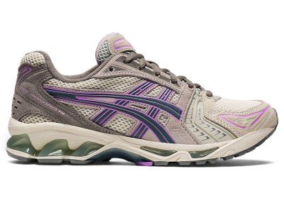 Asics Gel-kayano 14 Spor Ayakkabı Kadın Bej Rengi Gri Mavi | TR3376-446