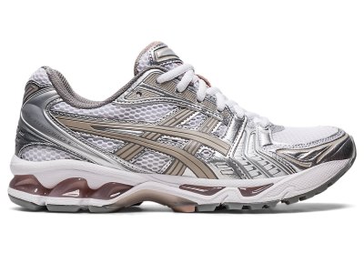 Asics Gel-kayano 14 Spor Ayakkabı Kadın Beyaz Gri | TR8556-237
