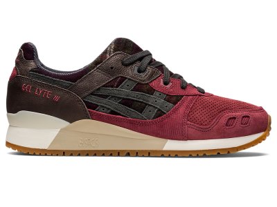 Asics Gel-lyte III OG Spor Ayakkabı Erkek Kırmızı Obsidian Gri | TR3779-665