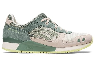 Asics Gel-lyte III OG Spor Ayakkabı Erkek Krema Zeytin Yeşili Gri | TR3826-218
