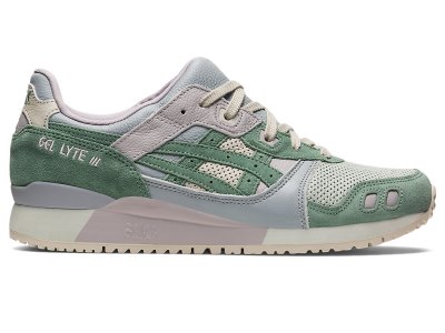 Asics Gel-lyte III OG Spor Ayakkabı Kadın Açık Zeytin Yeşili Gri | TR0096-524