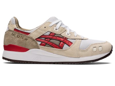 Asics Gel-lyte III OG Spor Ayakkabı Kadın Gri Kırmızı | TR1836-642