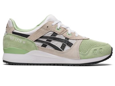 Asics Gel-lyte III OG Spor Ayakkabı Kadın Açık Yeşil Obsidian Gri | TR3717-738